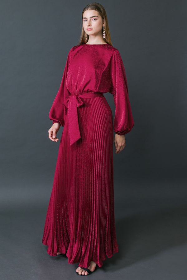 Collection of Scarlet Rouge Maxi Dress in a gallery layout