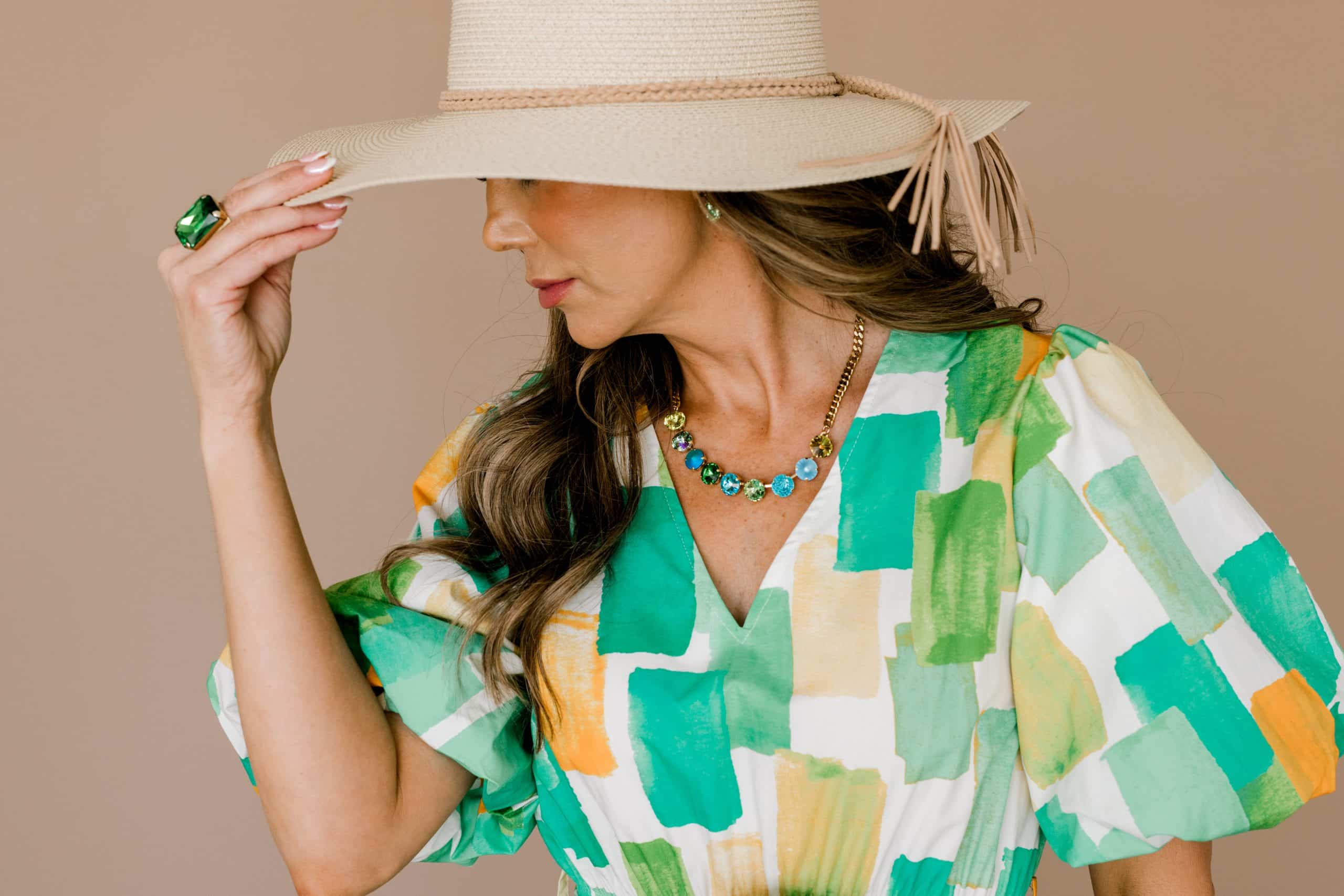 Collection of Summer Sun Hat in a gallery layout