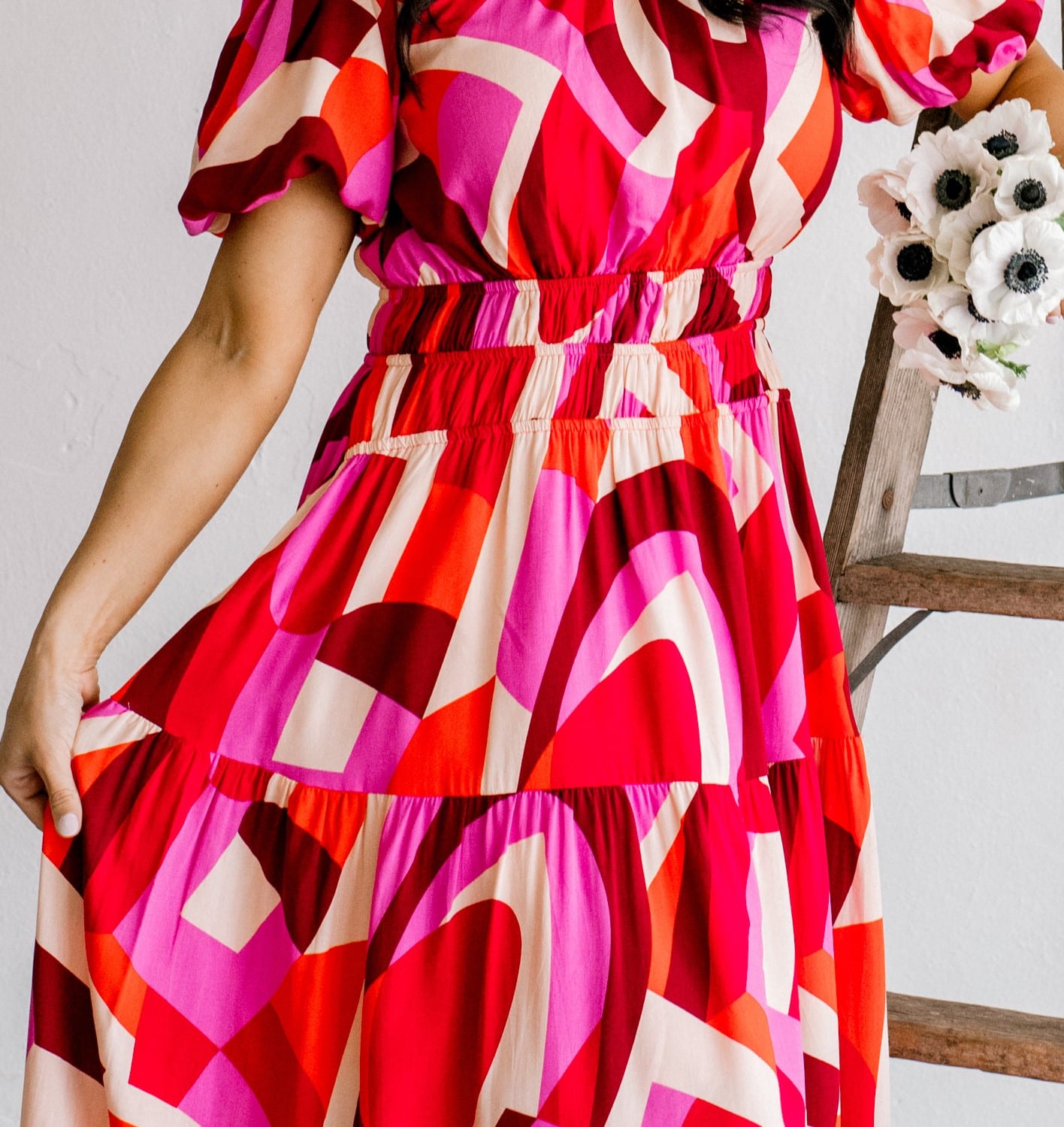 Collection of Sun-Kissed Summer Maxi Dress in a gallery layout