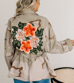 Collection of Josie Bruno Desert Bloom Jacket in a gallery layout