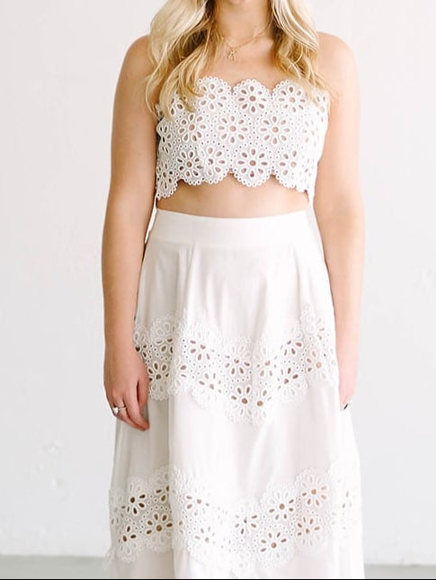 MiMi Eyelet Top