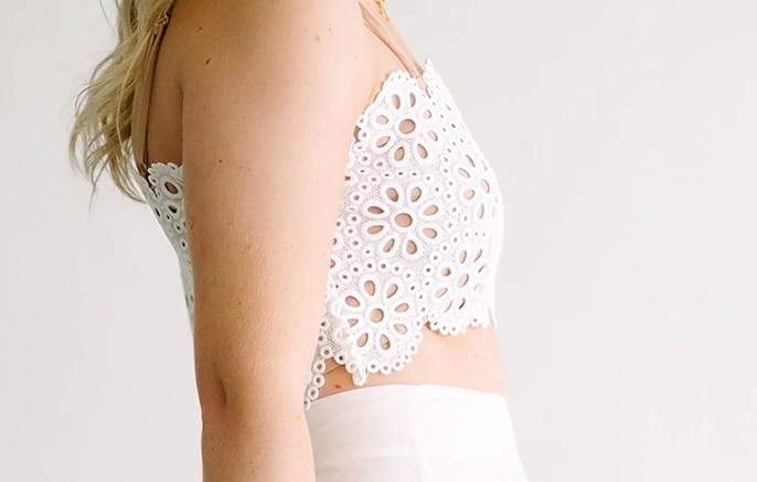 MiMi Eyelet Top