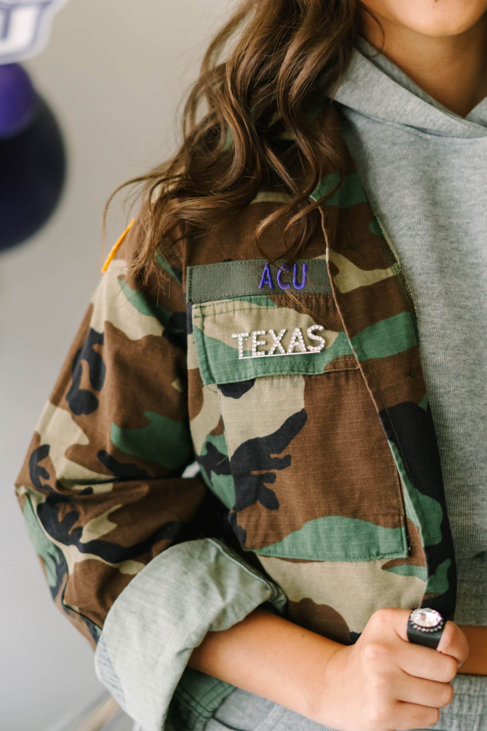 Collection of Josie Bruno Camo Chic Wildcat Jacket in a gallery layout