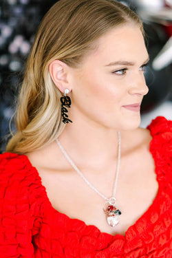 Collection of Red Raider Game Day Earrings in a gallery layout