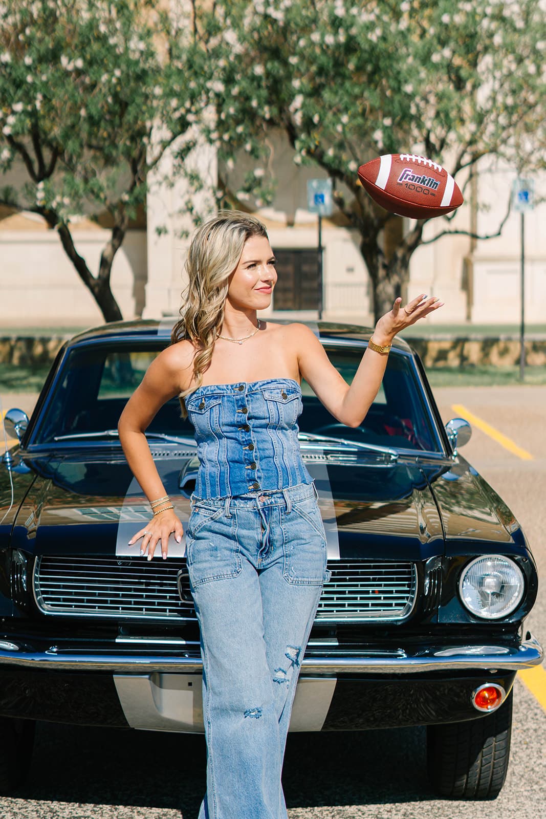 Collection of Blue Jean Bombshell Bustier in a gallery layout