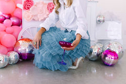 Collection of Bella Rosa Tulle Skirt in a gallery layout