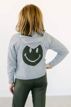 Collection of Good Mood Smiley Hoodie in a gallery layout