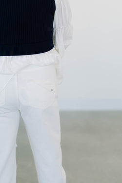 Collection of White Distressed Jeans in a gallery layout