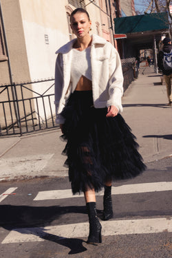 Collection of Dreamy Layers Tulle Skirt in a gallery layout