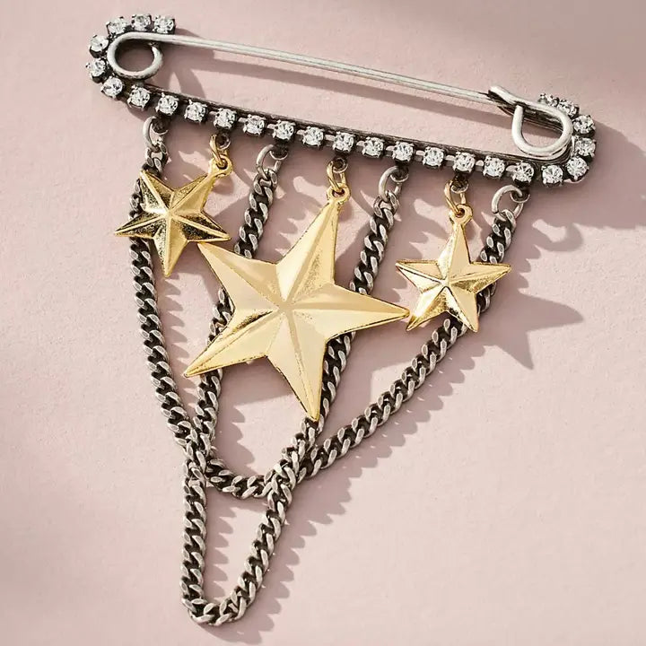 Collection of Star Pin Brooch in a gallery layout